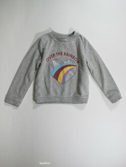 Šedá mikina pro holky  secondhand