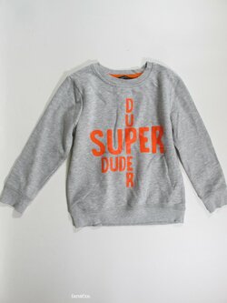 Mikina šedá pro kluky secondhand Mikina šedá pro kluky secondhand