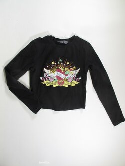 Triko dl.rukáv pro holky černé secondhand Triko dl.rukáv pro holky černé secondhand