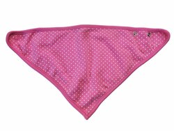 Růžový brindák s puntíkami pro holky secondhand Růžový brindák s puntíkami pro holky secondhand