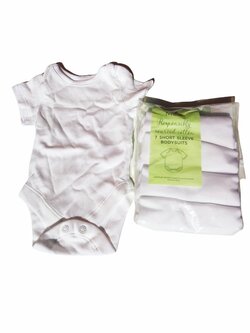 Set bílých body 5 kusů outlet M&S