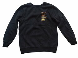 Černá mikina s nápisem pro holky secondhand George Černá mikina s nápisem pro holky secondhand George