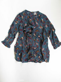 Šaty dl rukáv s kytkami secondhand Šaty dl rukáv s kytkami secondhand