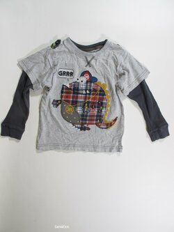 Triko dl.rukáv pro kluky šedé secondhnad Triko dl.rukáv pro kluky šedé secondhnad