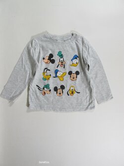 Triko dl.rukáv pro kluky šedé secondhand