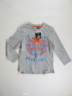 Triko dl.rukáv šedé secondhand Triko dl.rukáv šedé secondhand