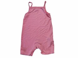 Růžový overal na ramínkách pro holky secondhand Růžový overal na ramínkách pro holky secondhand