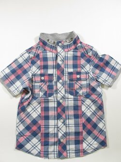 Dívčí kostkovaná košile pro holky secondhand Dívčí kostkovaná košile pro holky secondhand