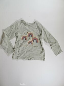 Triko dl.rukáv   pro holky světlé secondhand
