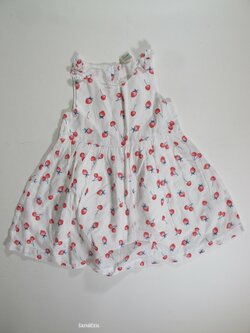 Šaty pro holky s jahůdky   secondhand