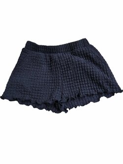 Tmavě modré vlněné kraťasy pro holky outlet TU