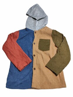 Barevná mikina pro kluky secondhand Shein