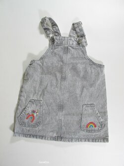 Šaty pro holky džínové  šedé secondhand