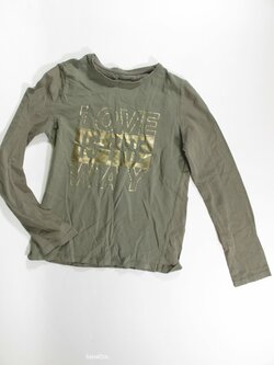 Triko dl.rukáv pro holky zelené secondhad Triko dl.rukáv pro holky zelené secondhad