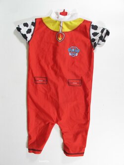 Plavkový overal pro kluky  červený  secondhand