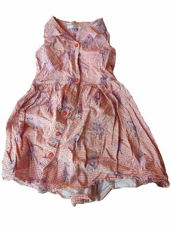 Šaty s puntíky krátký rukáv secondhand M&S