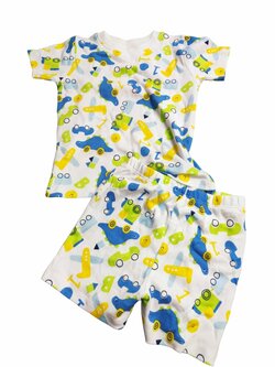 Chlapecký komplet triko a kraťasy s autíčky outlet George Chlapecký komplet triko a kraťasy s autíčky outlet George