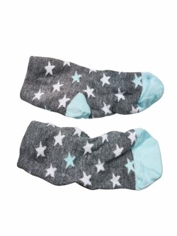 Šedo modré ponožky s hvězdičkami pro holky Disney