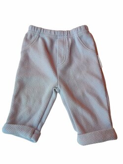 Světle modré kalhoty pro kluky secondhand My little chick Světle modré kalhoty pro kluky secondhand My little chick