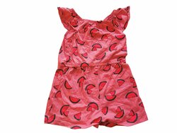 Růžový overal s melounem pro holky secondhand Primark