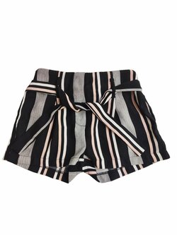 Pruhované kraťasy na mašli pro holky secondhand Firetrap