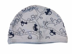 Čepička pro kluky modrá s auty secondhand