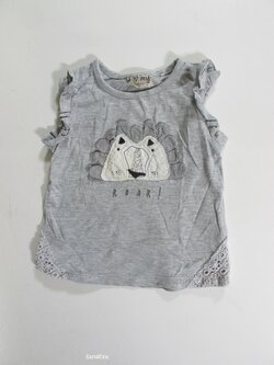 Triko pro holky šedé secondhand Triko pro holky šedé secondhand