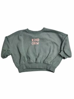 Tmavě zelená mikina s nápisem pro holky secondhand George