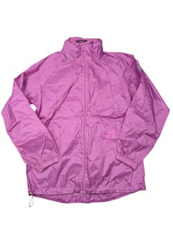 Fialová nepromokavá větrovka pro holky secondhand -