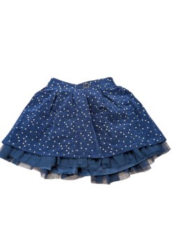 Tmavě modrá sukně s hvězdičkami pro holky secondhand  secondhand Nutmeg