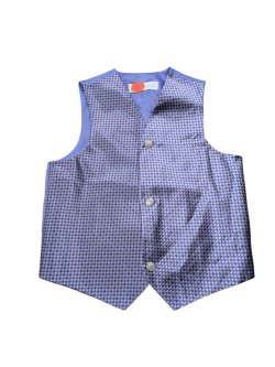 Modrá společenská vesta pro kluky  secondhand George