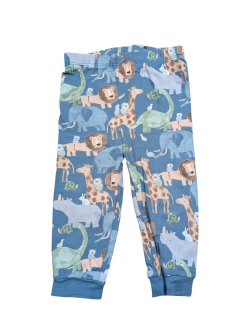 Modré tepláčky s motivem safari pro kluky secondhand secondhand George Modré tepláčky s motivem safari pro kluky secondhand secondhand George