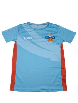 Modré sportovní triko pro kluky secondhand -