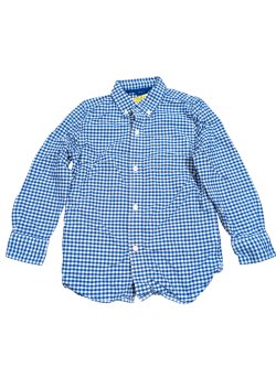 Modrá kostkovaná košile pro kluky secondhand  secondhand -