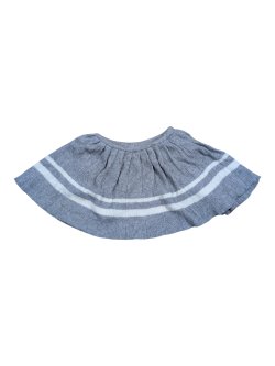 Šedo-bílá sukně secondhand shein