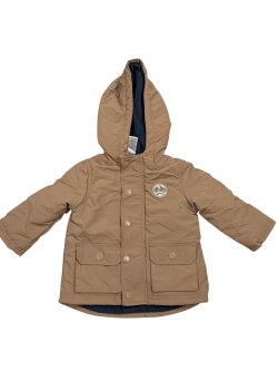 Hnědá zimní bunda pro kluky secondhand -