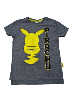 Šedé triko s Pikachu pro kluky secondhand - Šedé triko s Pikachu pro kluky secondhand -