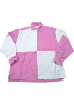 Růžová polo košile pro holky secondhand secondhand -