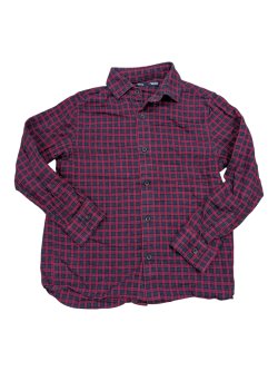 Kostkovaná košile pro kluky s dlouhým rukávem secondhand Next Kostkovaná košile pro kluky s dlouhým rukávem secondhand Next