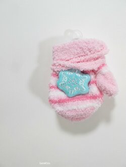 Fleesové rukavičky s palečkem pro holky nové Fleesové rukavičky s palečkem pro holky nové