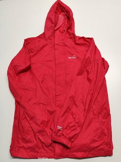 Nepromokavá bunda růžová pro holky secondhand Nepromokavá bunda růžová pro holky secondhand