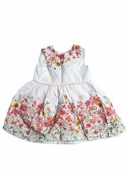 květinové šaty s podšívkou pro holky  secondhand primark