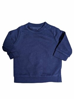 tmavě modrá mikina pro kluky secondhand  fred and flo 