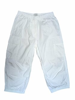 bílé cargo kalhoty pro holky secondhand kids peacocks