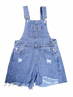 světle modré džínové kraťasy s laclem pro holky secondhand shein