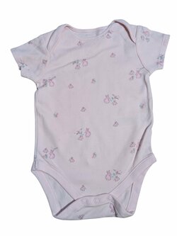 růžové body se zajíčkem pro holky secondhand next