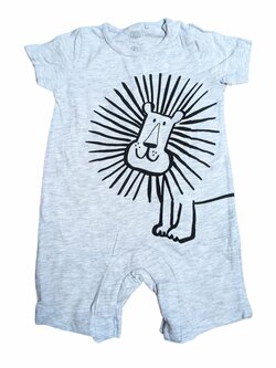 šedé body pro kluky se lvem secondhand FaF