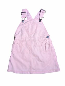 růžové šaty s laclem a se srdíčkem pro holky secondhand růžové šaty s laclem a se srdíčkem pro holky secondhand