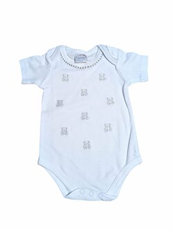 bílé body s medvídky pro holky secondhand just too cute