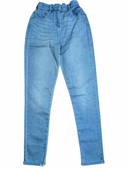 Světle modré džínové kalhoty pro holky secondhand girlswear